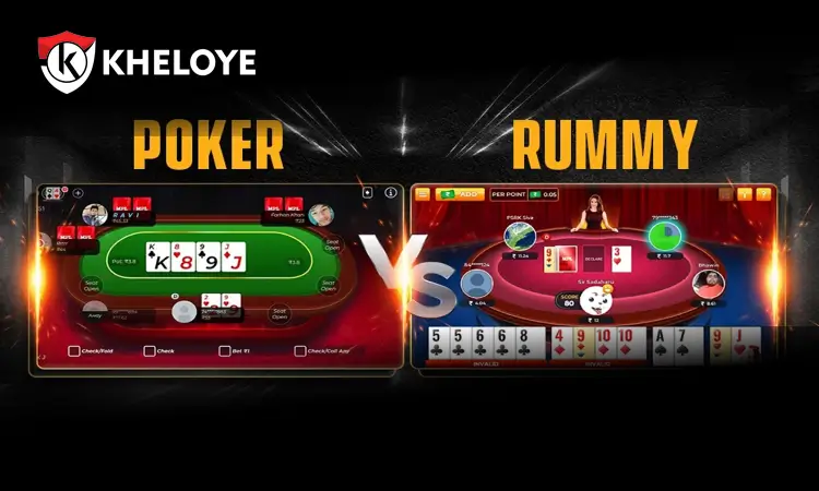 Exploring the Major Differences Between Rummy and Poker